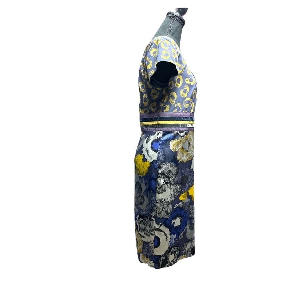 Boden Limited Edition Silk Print Dress Size 6 - Picture 4 of 10